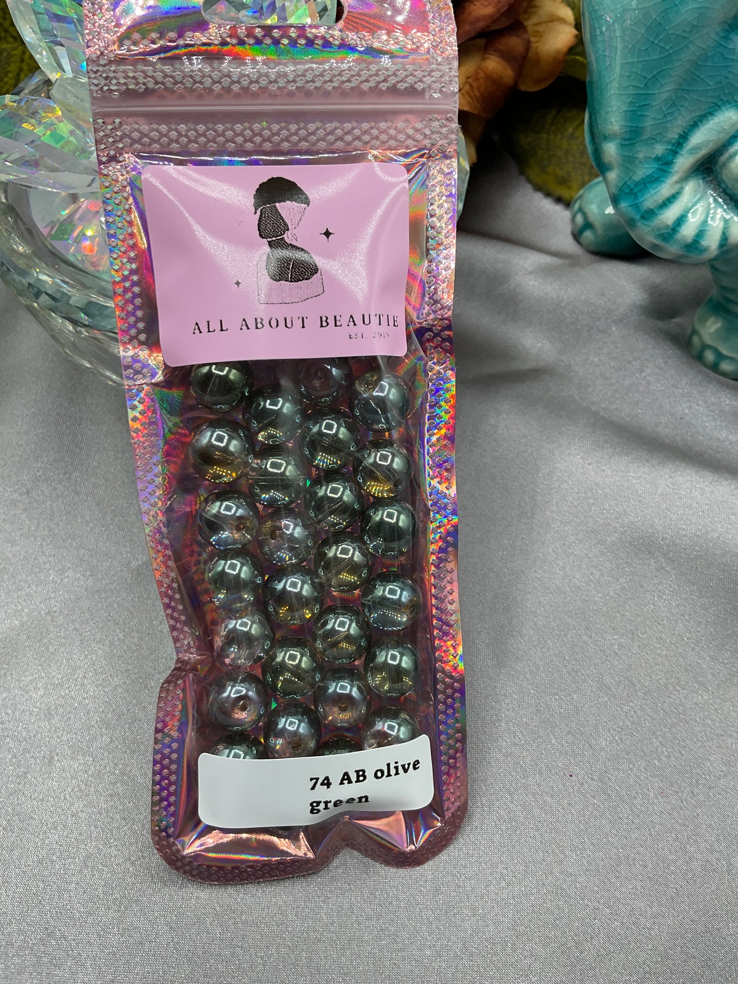 10mm Glass Bead Strands