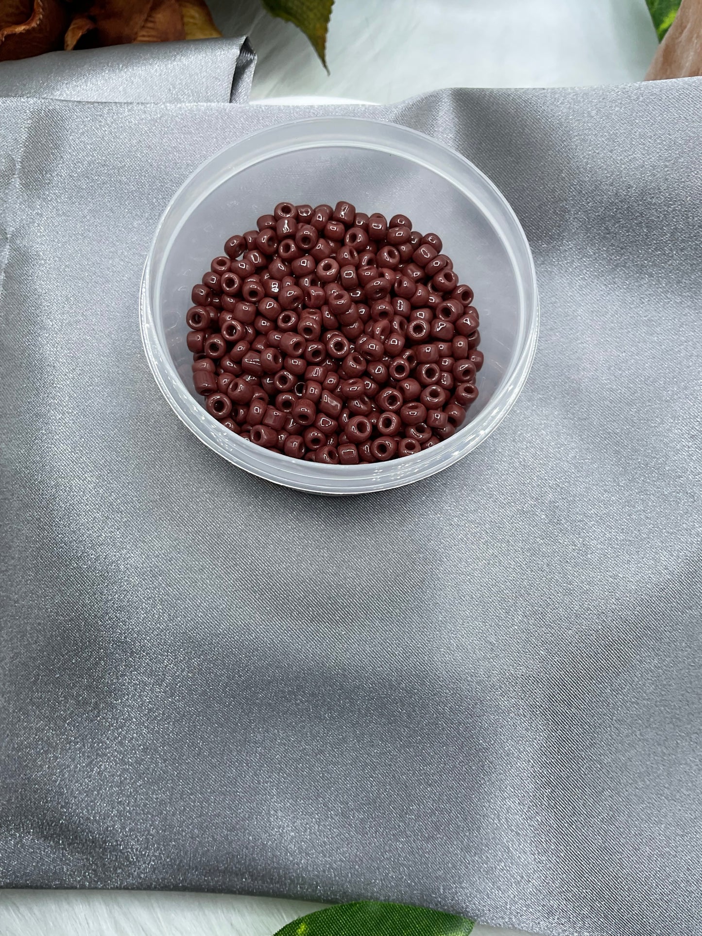 Glass seed beads