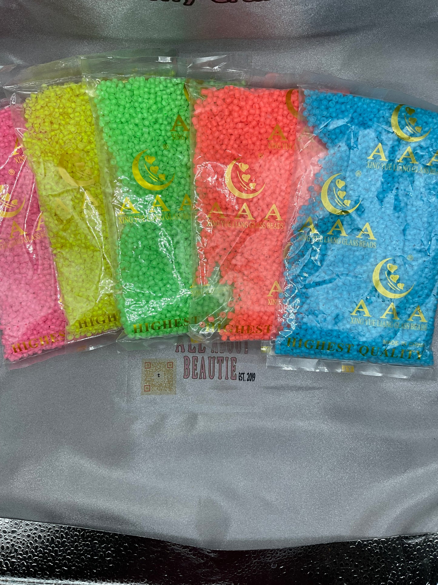 450 grams seed beads