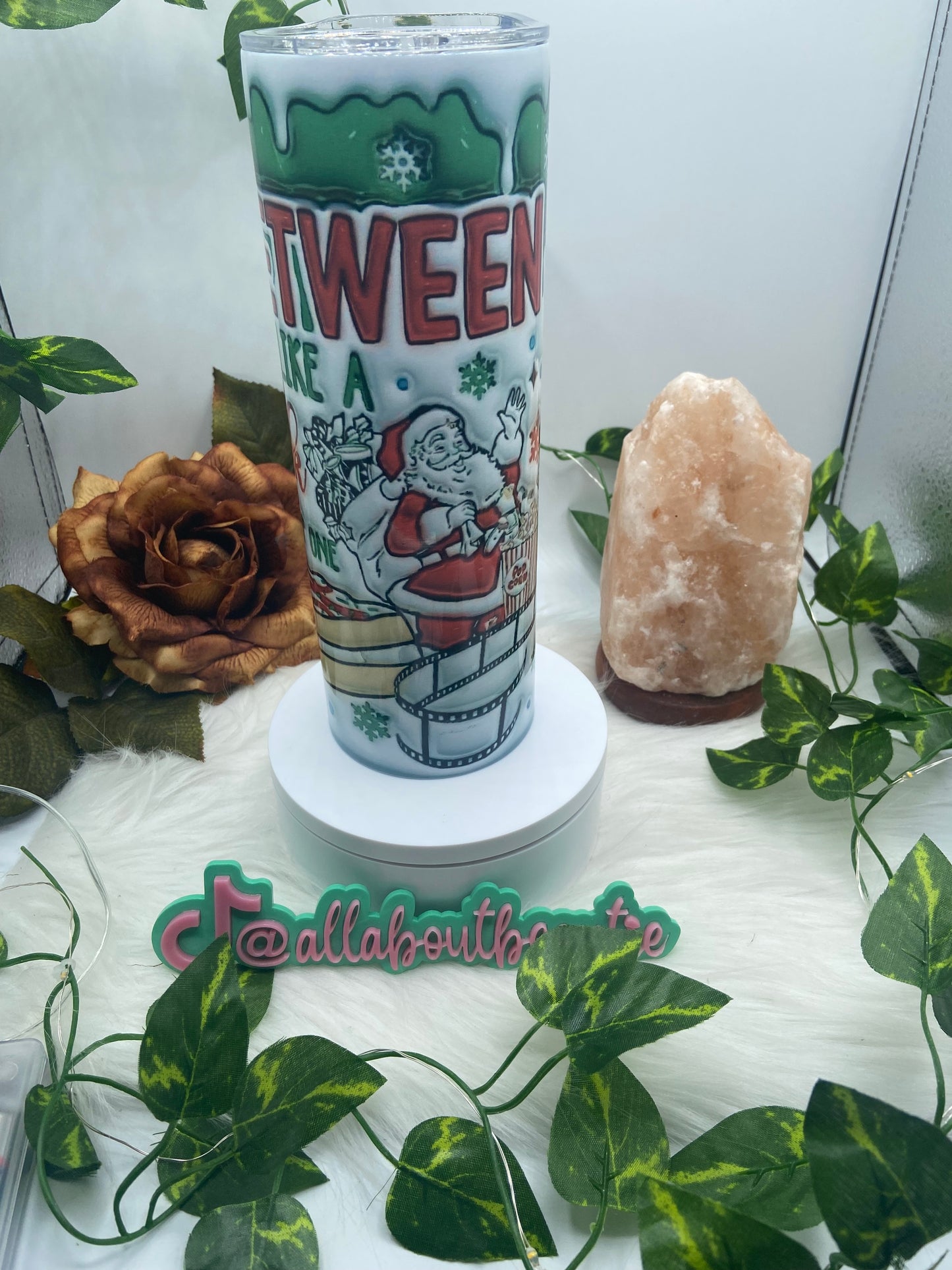 Christmas Cake 3D tumbler