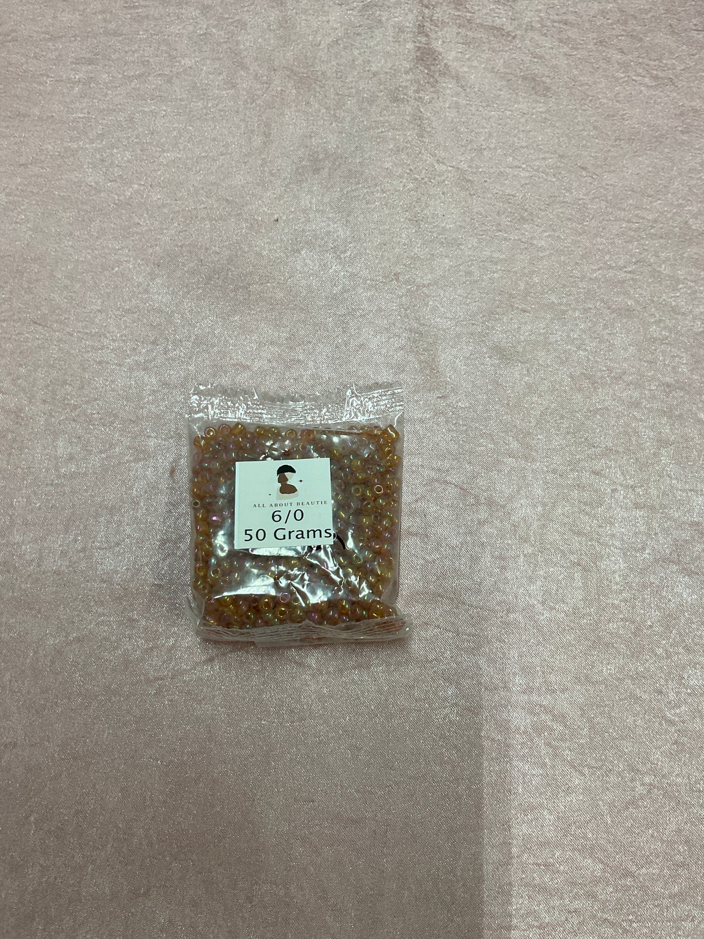 Glass seed beads