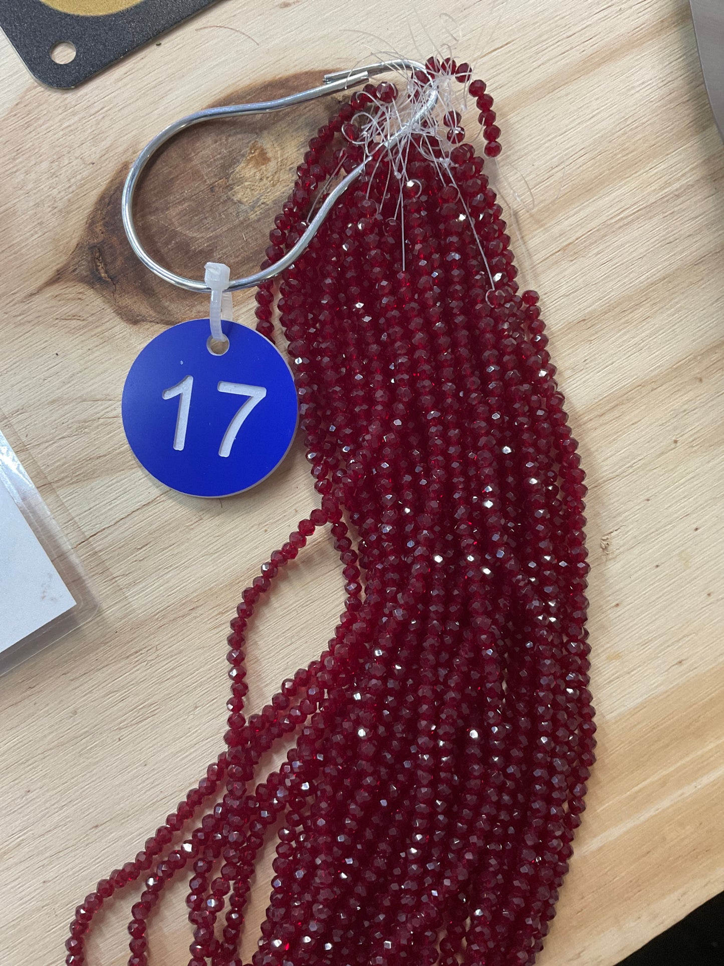 2-3 mm Rondel glass beads
