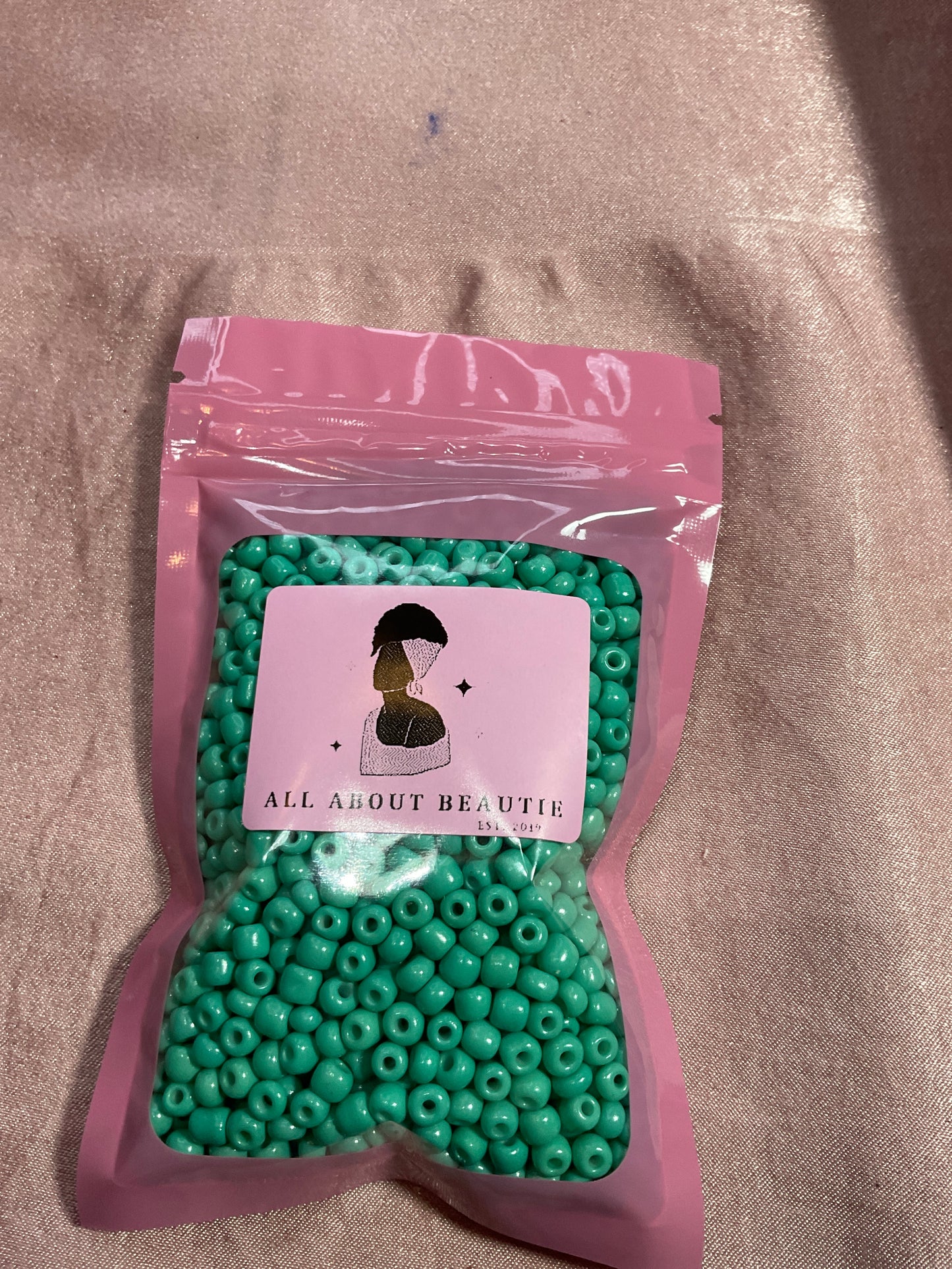 Glass seed beads