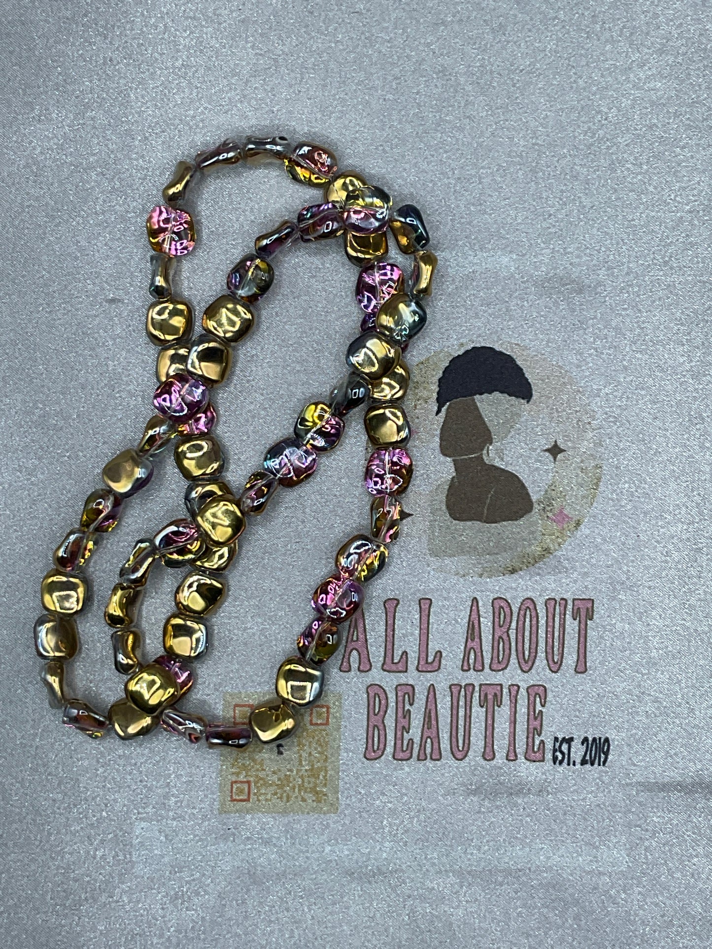 Irregular shape Bead Strands