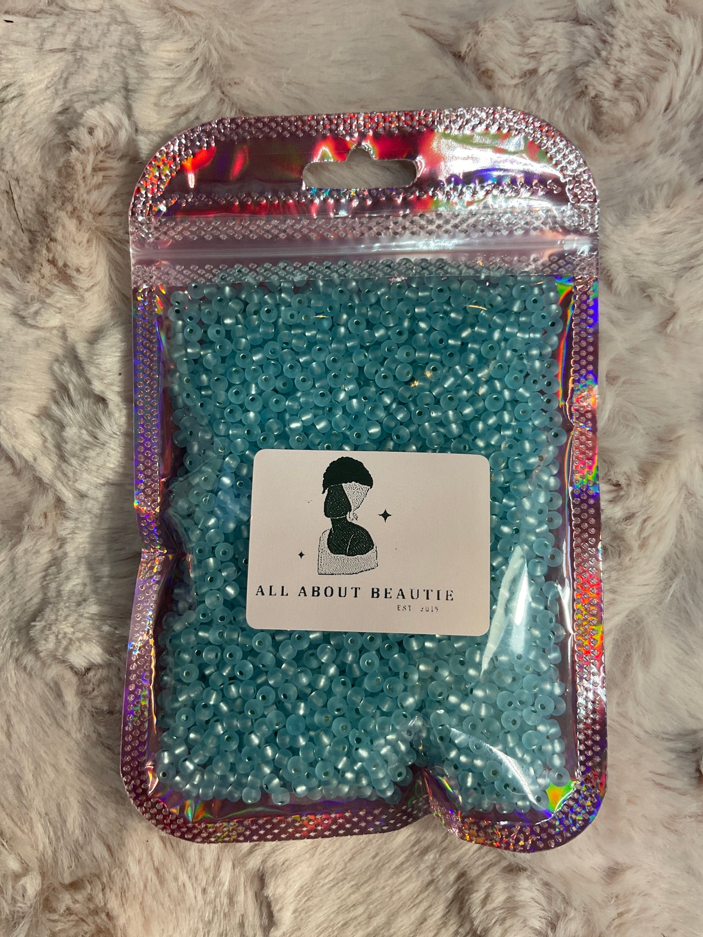 Glass seed beads