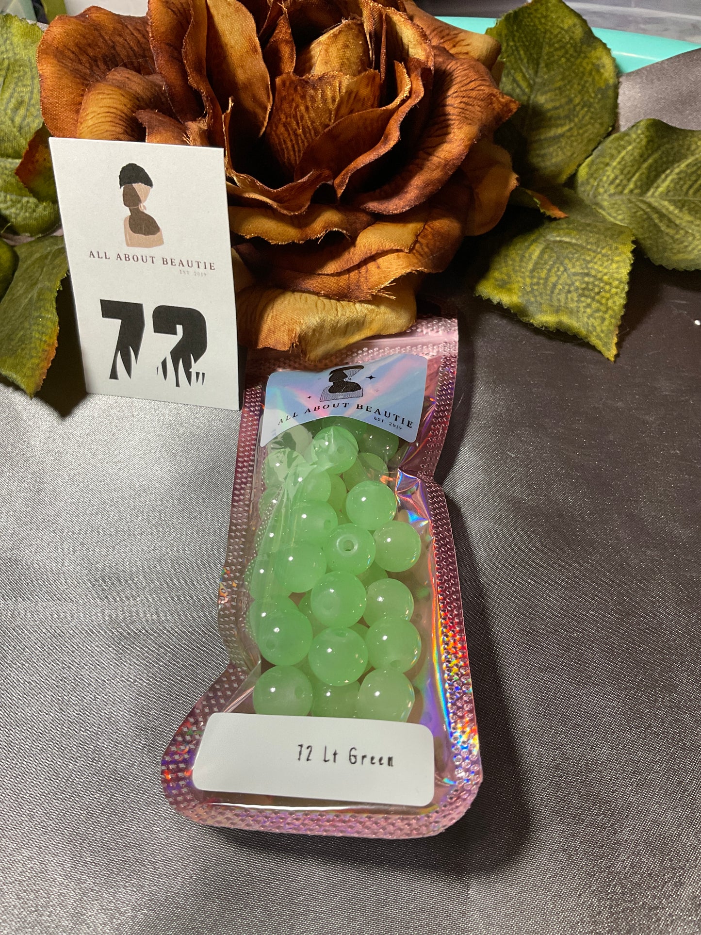 10mm Glass Bead Strands
