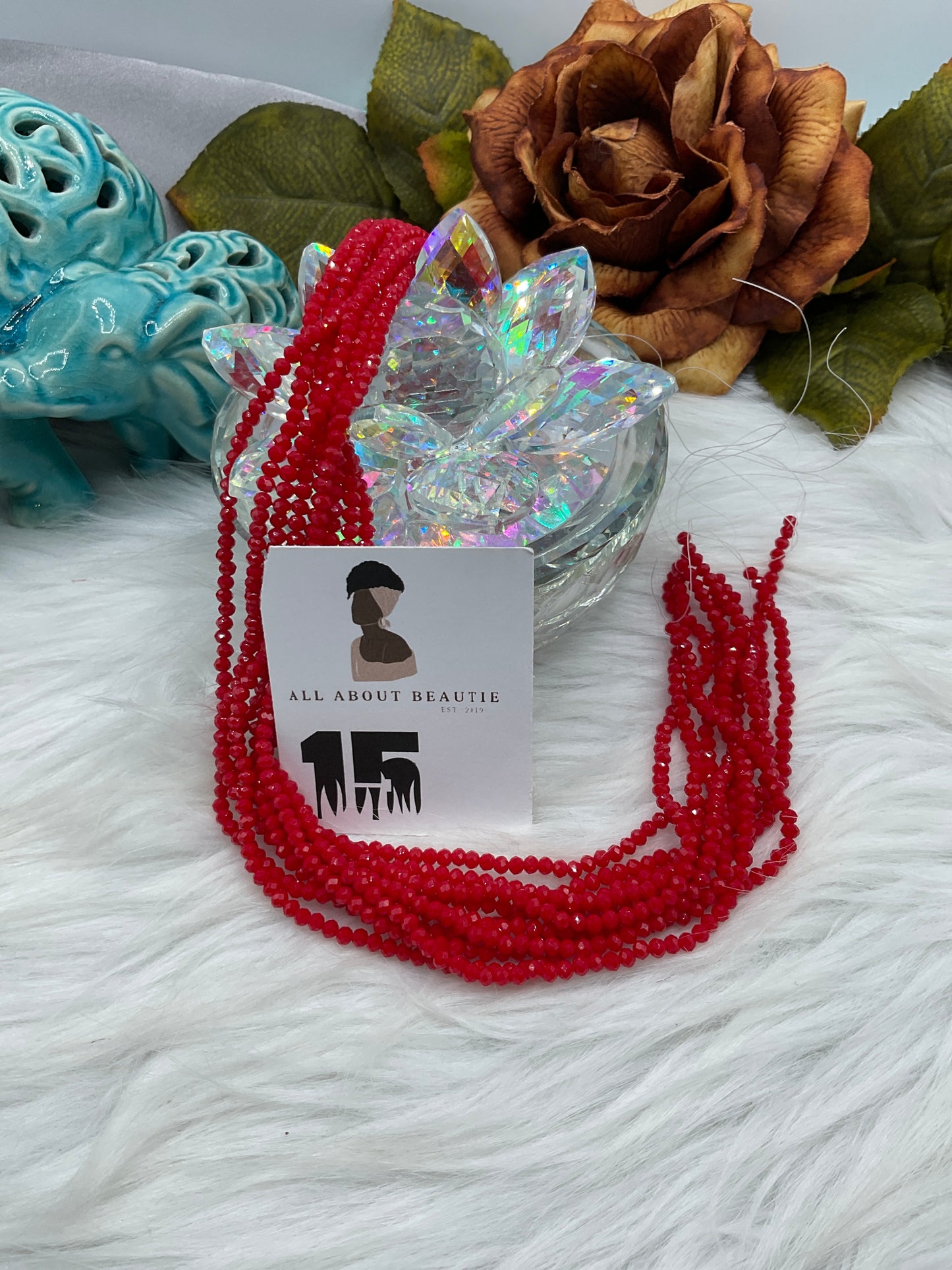 2-3 mm Rondel glass beads