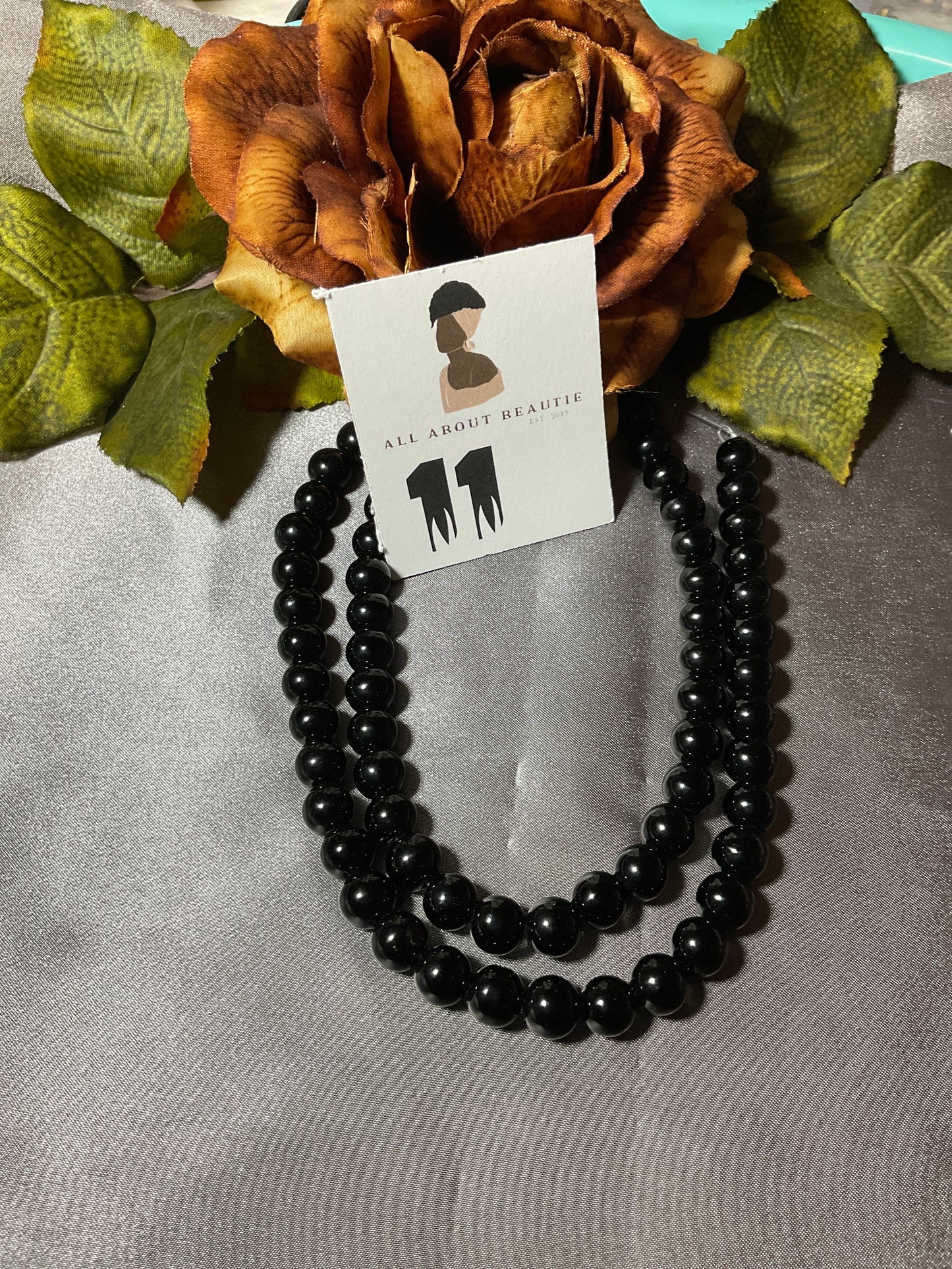 10mm Glass Bead Strands