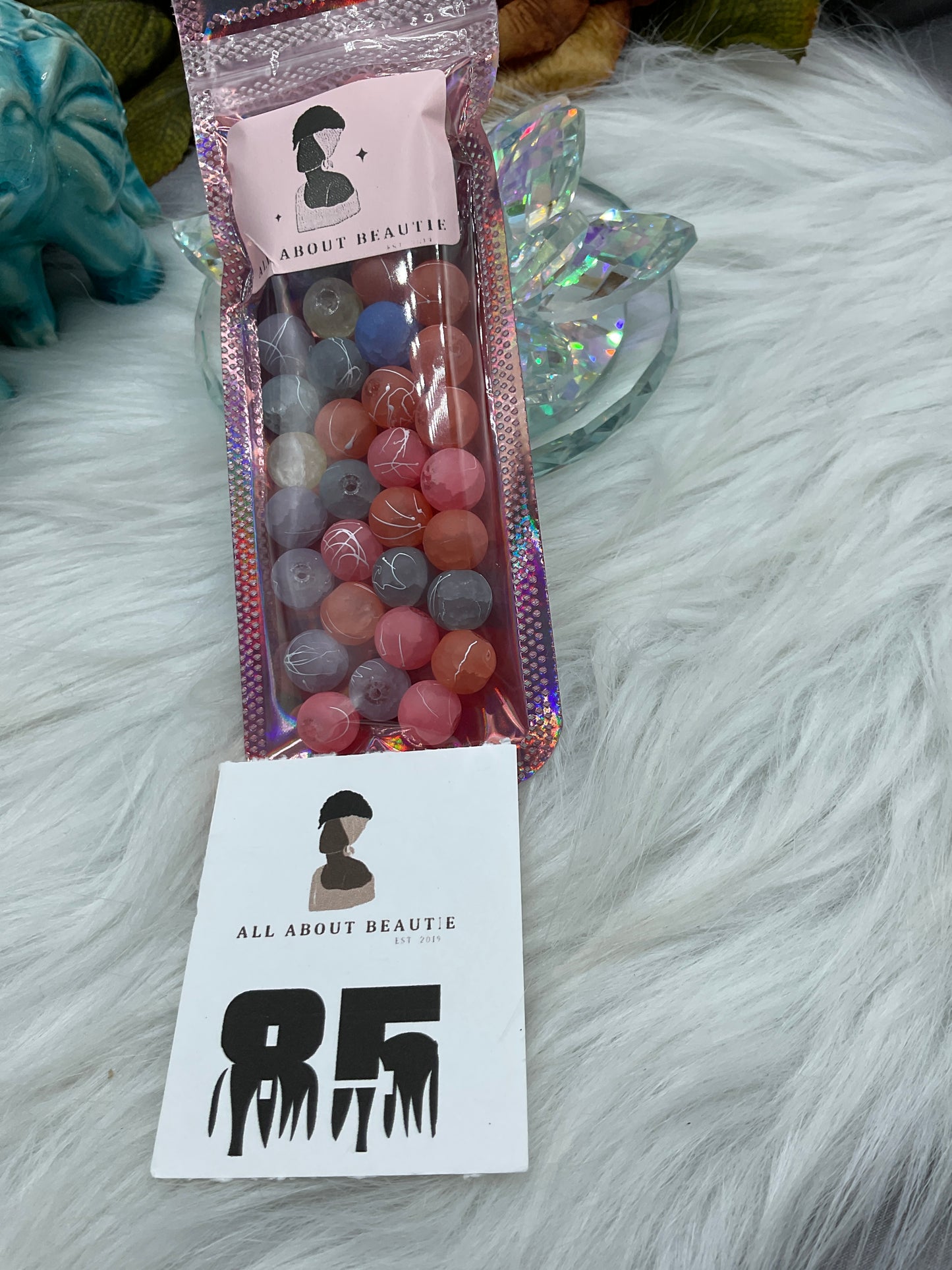 10mm Glass Bead Strands