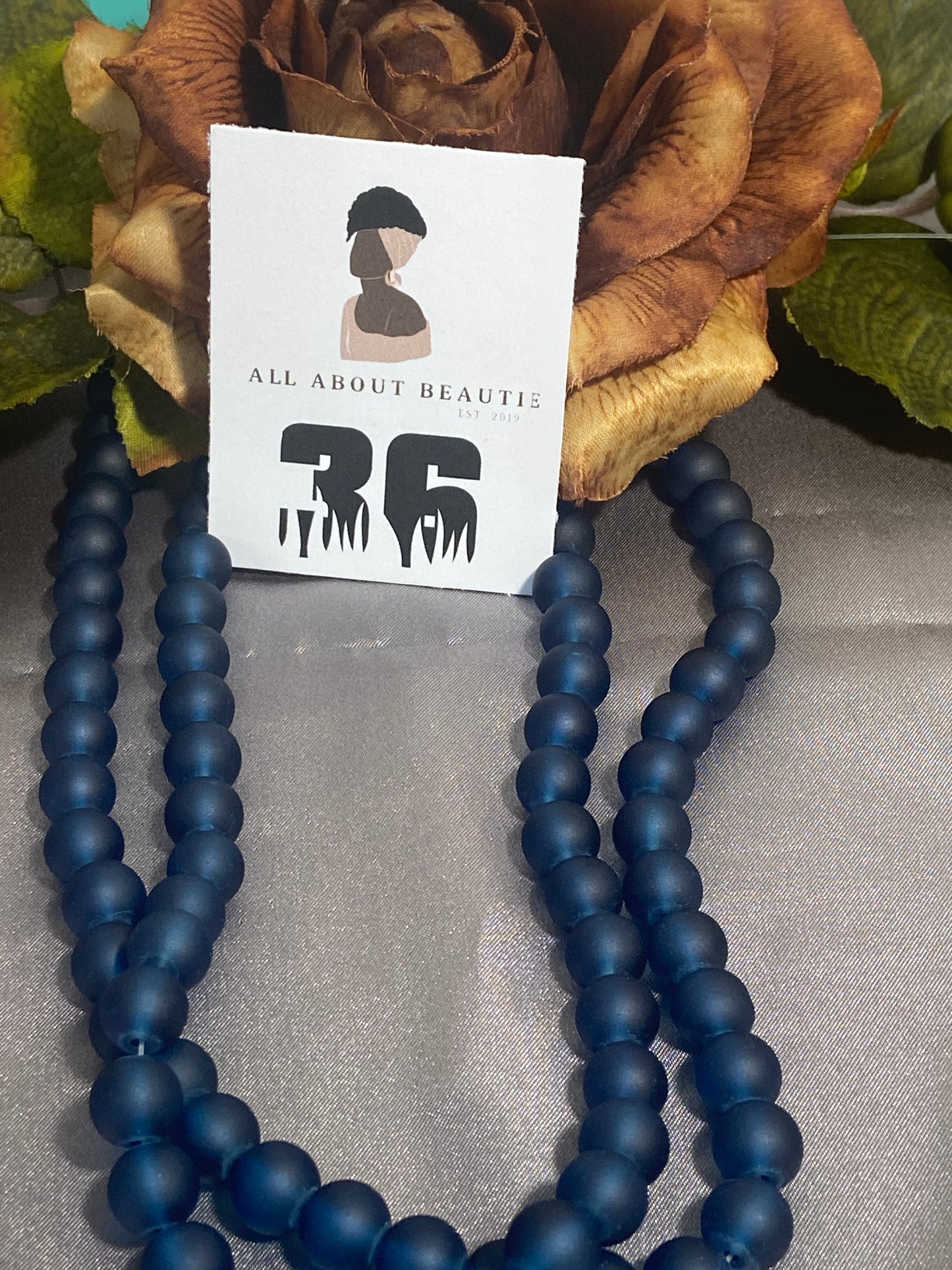 10mm Glass Bead Strands