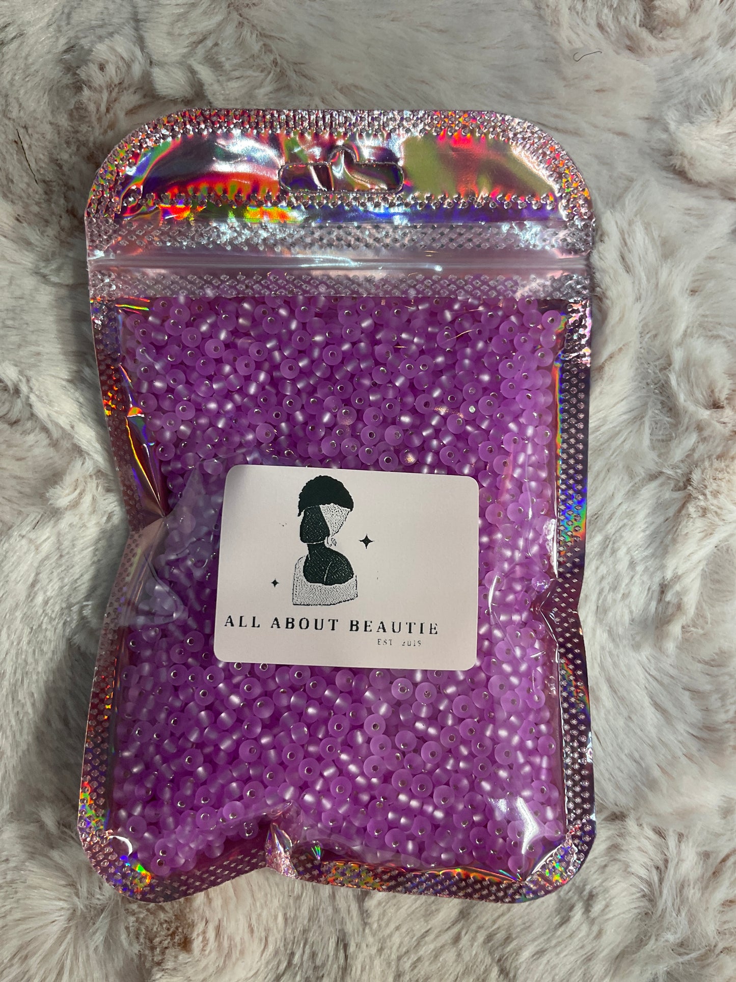 Glass seed beads