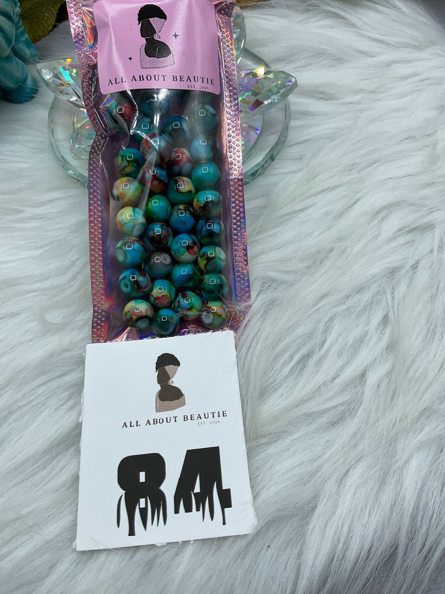 10mm Glass Bead Strands
