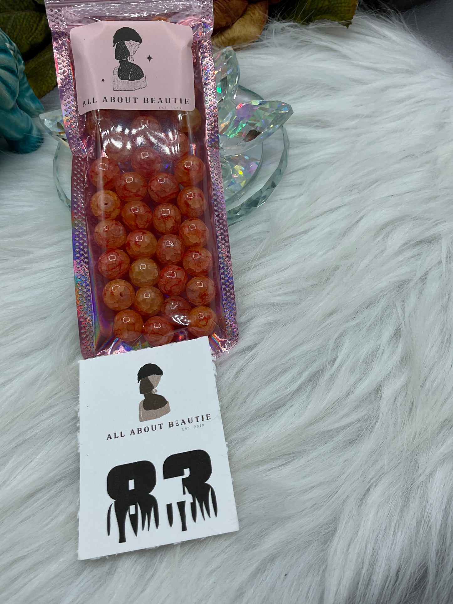 10mm Glass Bead Strands