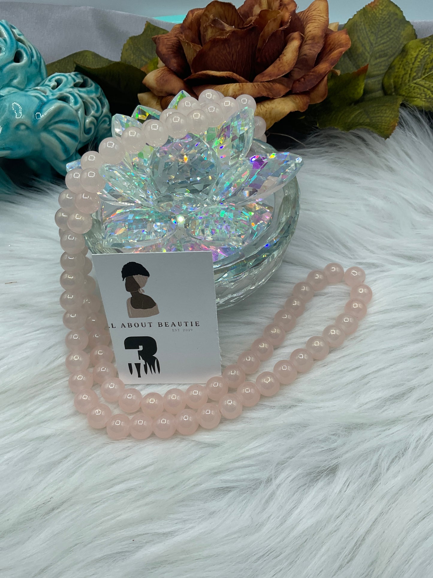 10mm Glass Bead Strands