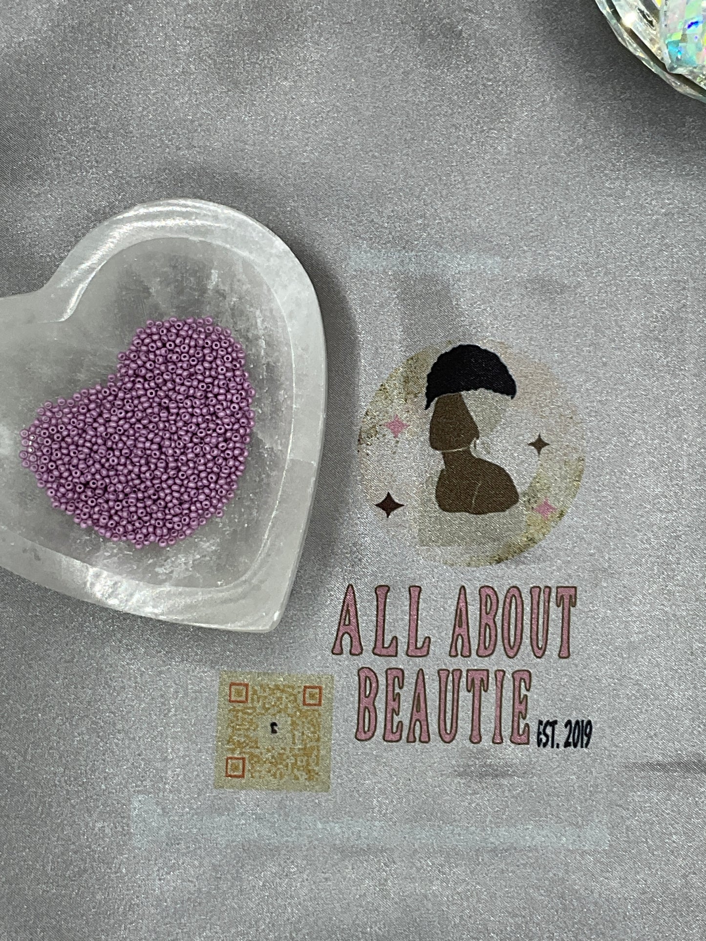 Glass seed beads