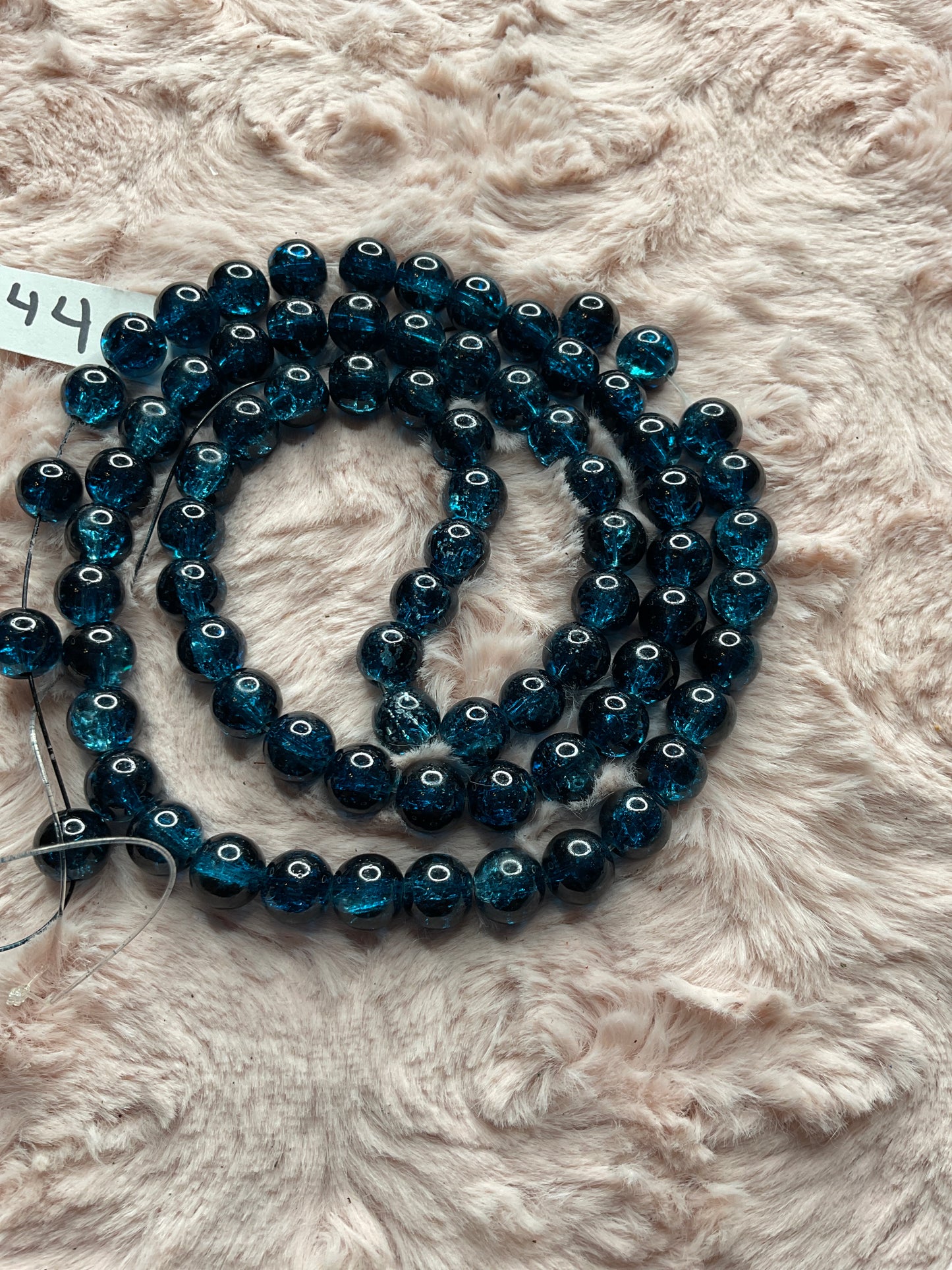 10mm Glass Bead Strands
