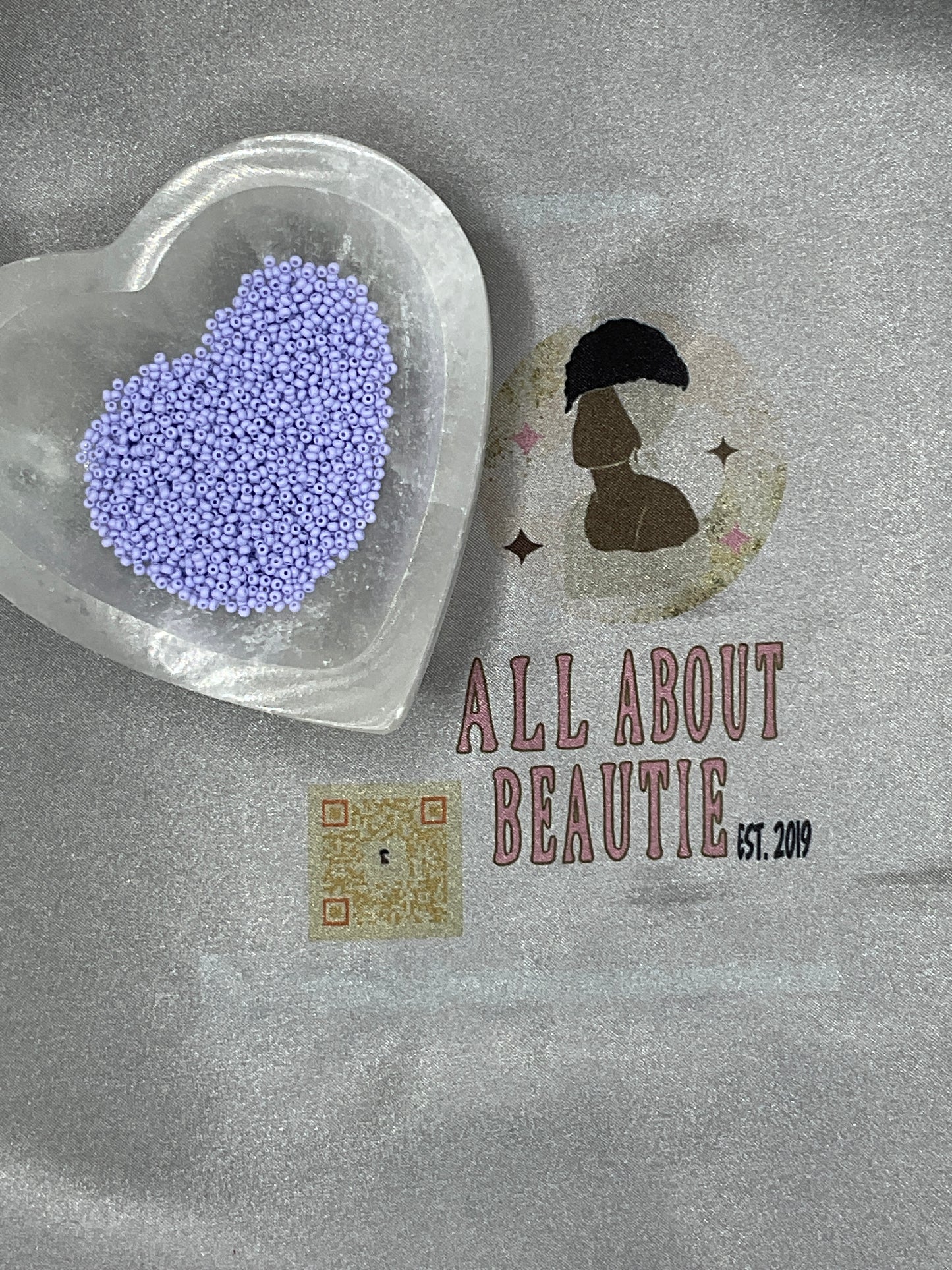 Glass seed beads