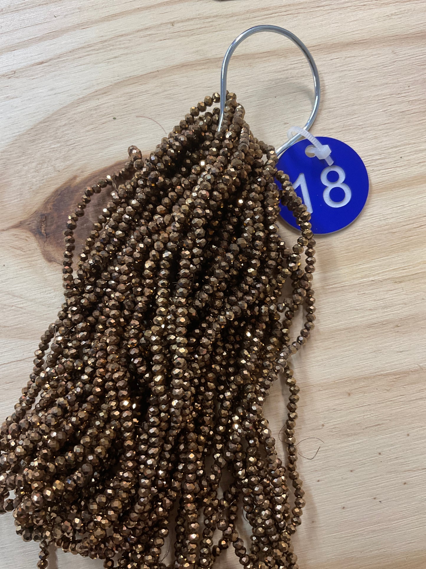 2-3 mm Rondel glass beads
