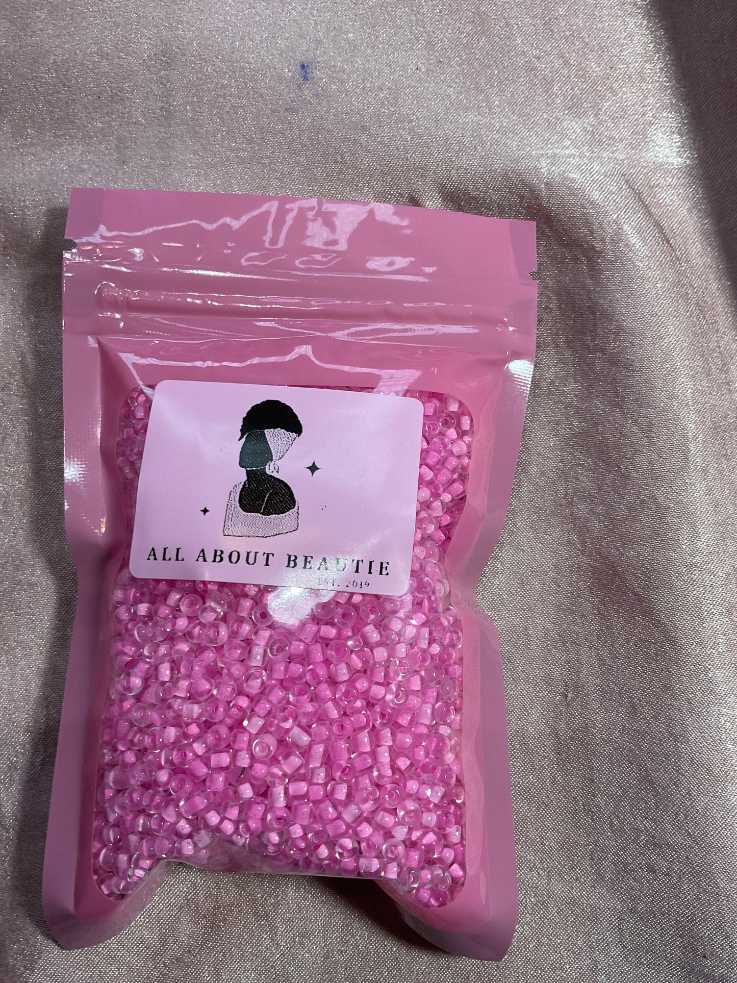 Glass seed beads