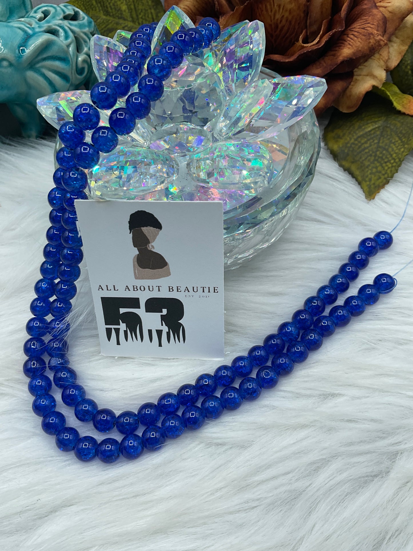 8 mm Glass Bead Strands