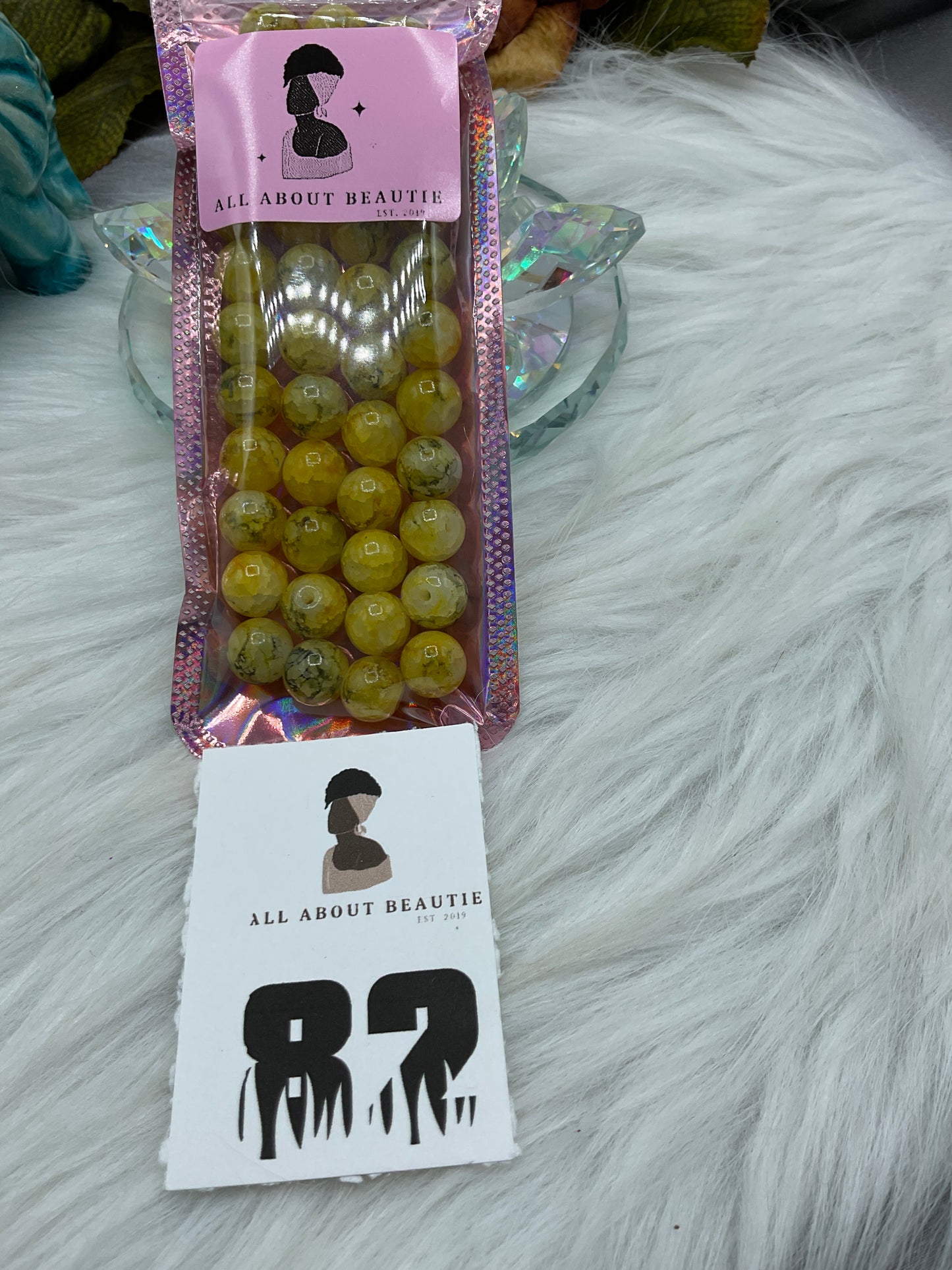 10mm Glass Bead Strands