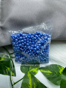 Glass seed beads