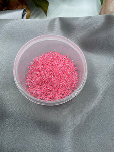 Glass seed beads