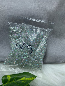 Glass seed beads