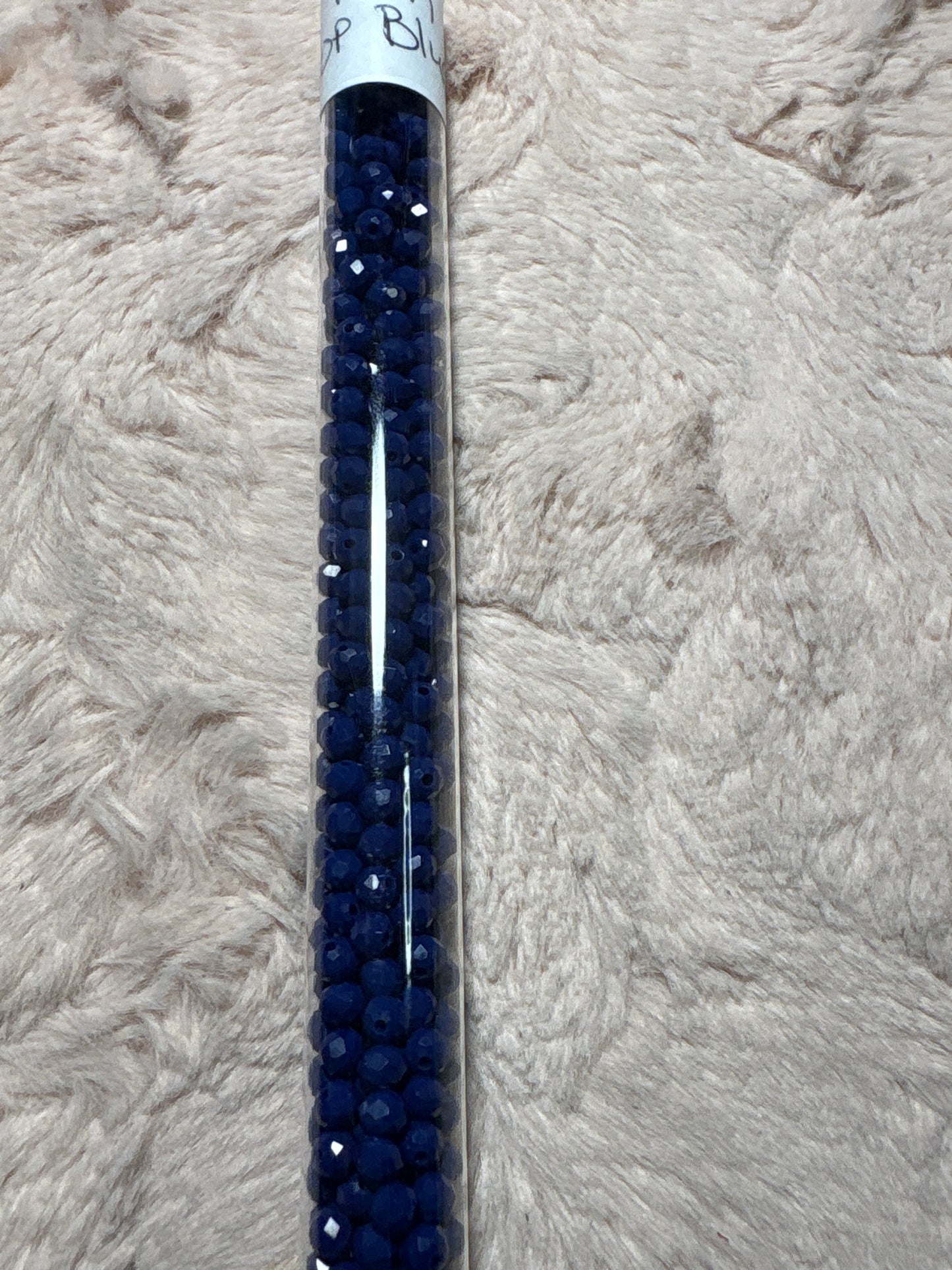 Tube Rondelle  and Bicone Beads