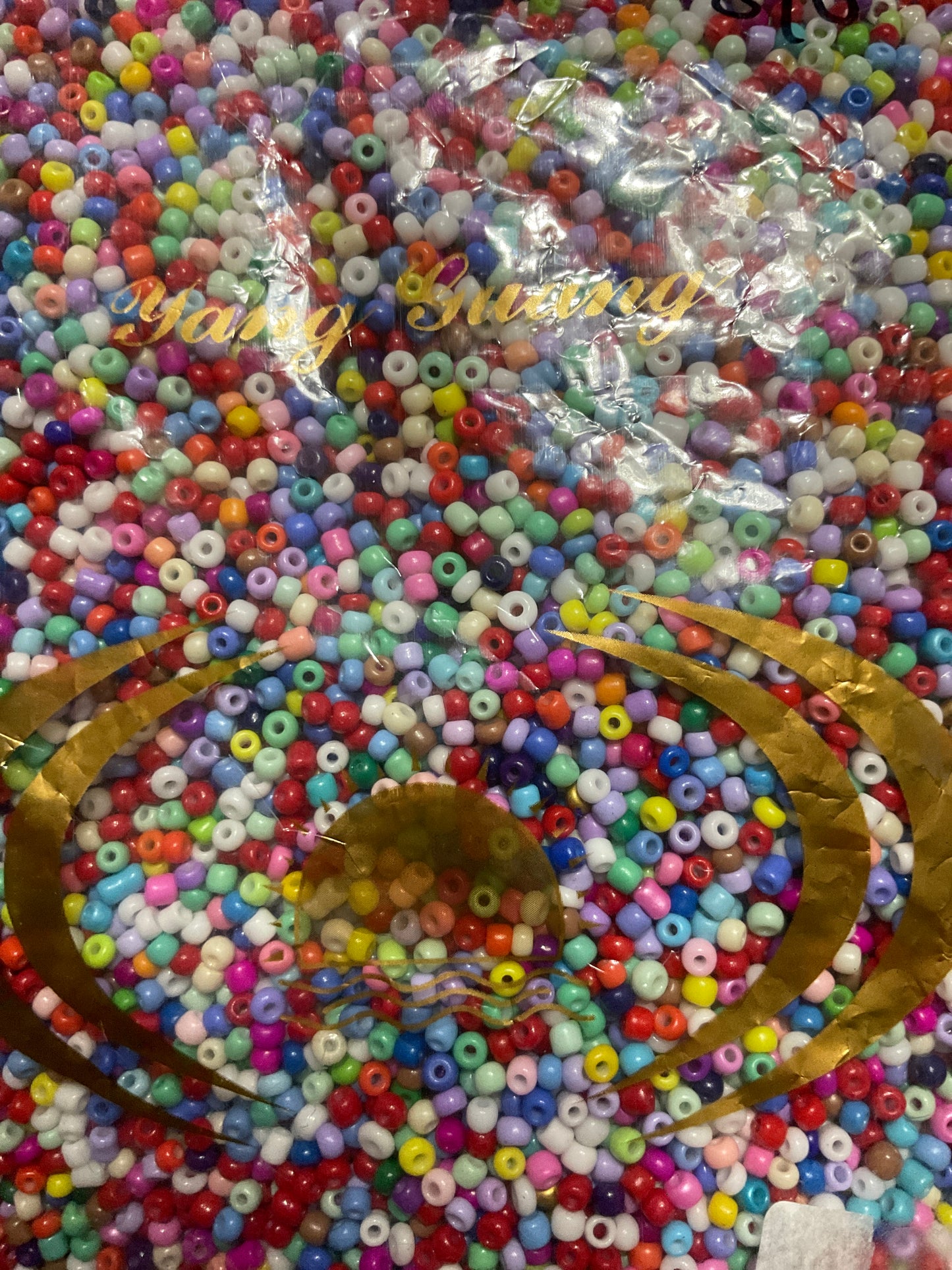 450 grams seed beads