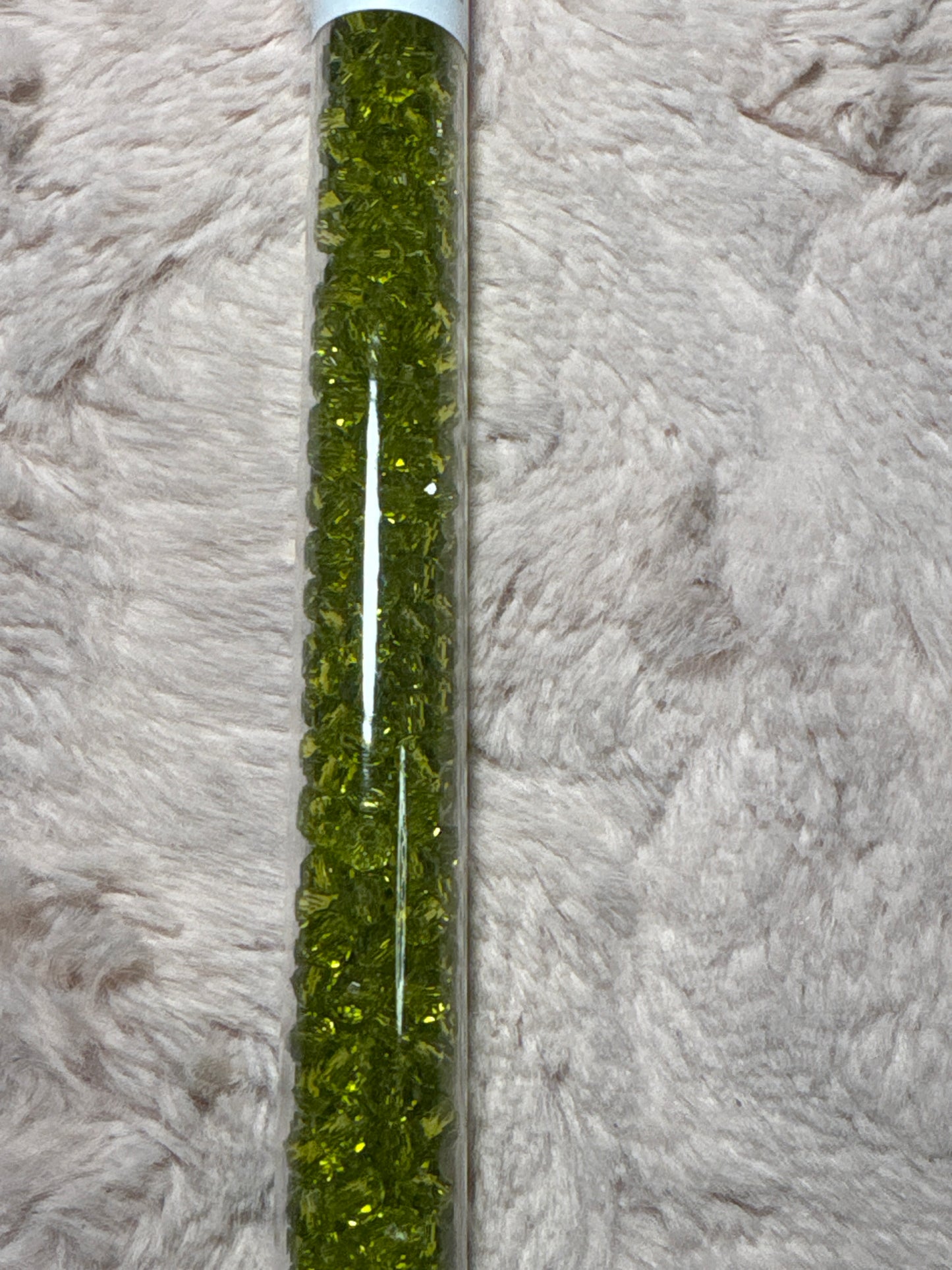 Tube Rondelle  and Bicone Beads