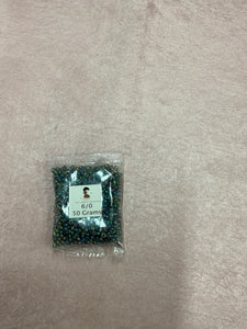 Glass seed beads