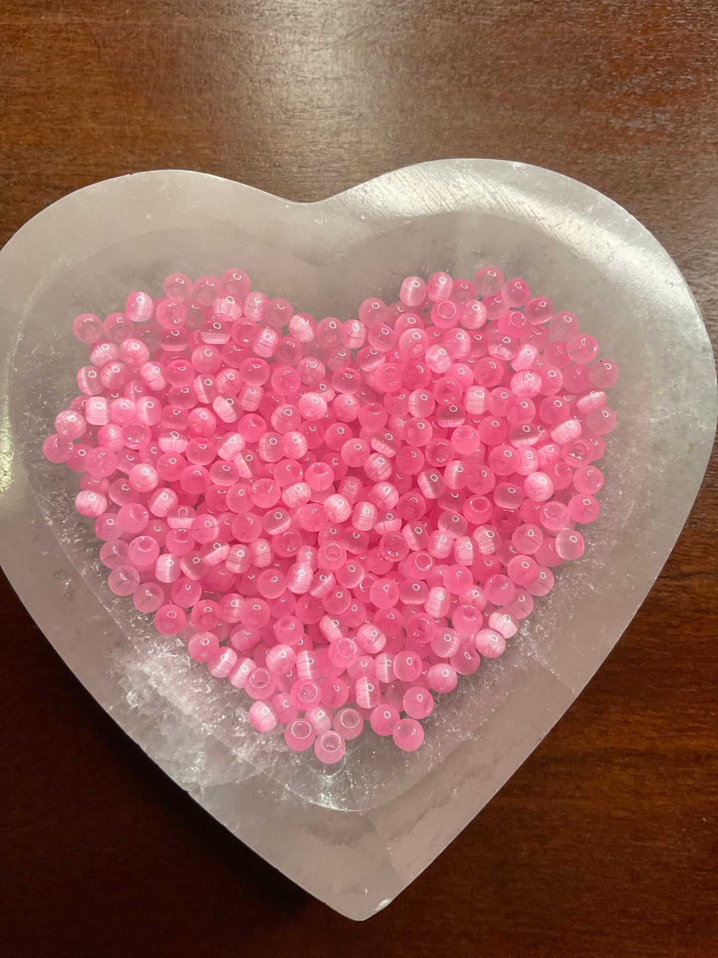 Cateye beads