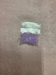 Glass seed beads