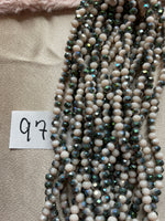 Load image into Gallery viewer, 6mm Glass Rondelle and round beads
