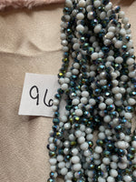 Load image into Gallery viewer, 6mm Glass Rondelle and round beads
